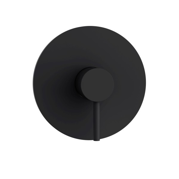 Herzbach SIRO BLACK Brausebatterie Farbset Schwarz matt, 30.120555.1.12