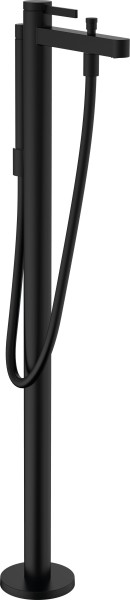 Hansgrohe Wannenmischer Finoris Fertigset zur Bodenmontage mattschwarz, 76445670