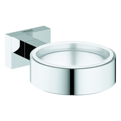 Grohe Halter Essentials Cube 40508 für Becher/Seifenschale/Seifenspender chrom, 40508001