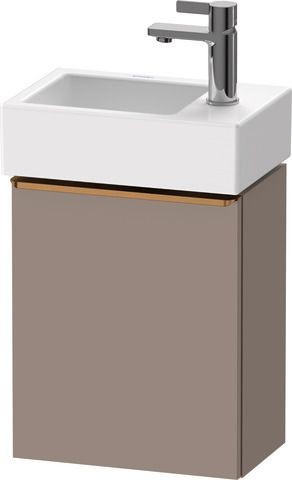 Duravit D-Neo Waschtischunterbau wandhängend Basalt Matt 364x222x440 mm - DE4218R04430000