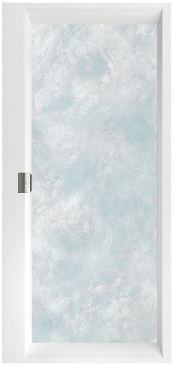 Villeroy & Boch Whirlpool SquaroEdge12, weiss, Combipool Entry, T. Pos. 2, Trio Ablauf UCE160SQE2B2V01