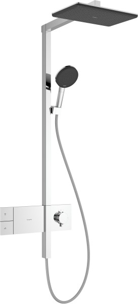Hansgrohe Showerpipe Raindance Alive Q 210/340 1jet mit Thermostat chrom, 24580000