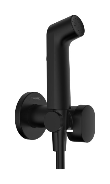 Hansgrohe Bidette S für Warmwasser Schl.1250mm/Port mattschwarz , 29232670
