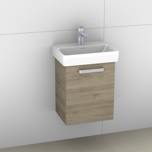 Artiqua 415 Waschtischunterschrank für Pro S 815961, Sanremo Eiche quer NB, 415-WUT-L50-R-7145-428