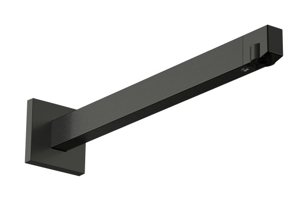 Hansgrohe Brausearm E 390mm brushed black chrome , 24337340