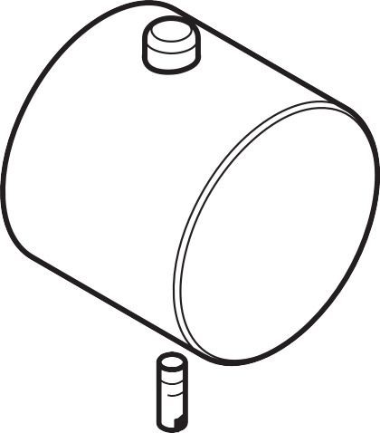 Hansgrohe Thermostatgriff Pharo chrom , 92117000