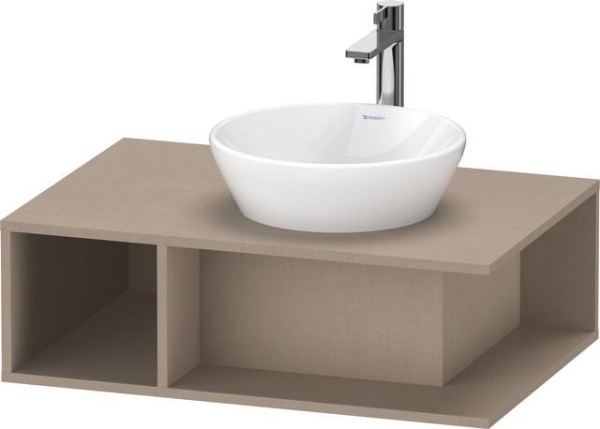 Duravit D-Neo Konsolenwaschtischunterbau wandhängend Leinen Matt 800x550x260 mm - DE495807575