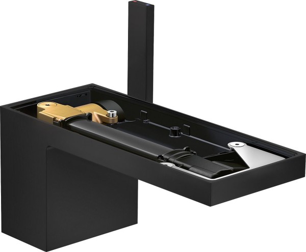 Hansgrohe Waschtischmischer 70 Axor MyEdition ohne Platte mattschwarz, 47012670