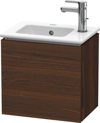 Duravit L-Cube Waschtischunterbau wandhängend Nussbaum gebürstet Matt 420x294x400 mm - LC6272L6969