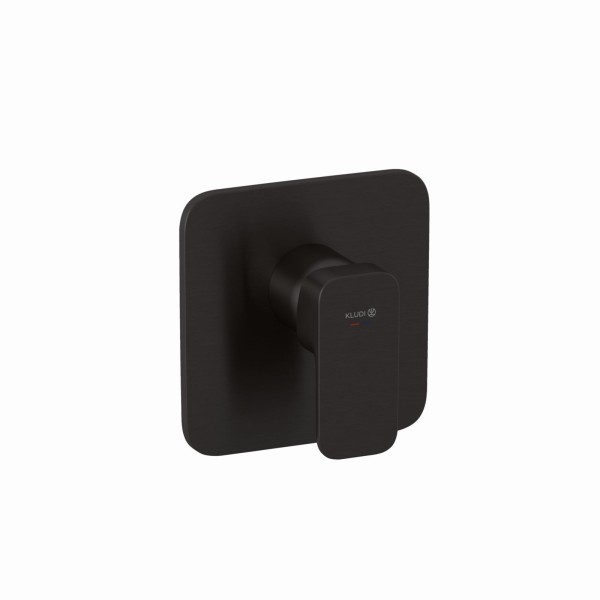 Kludi RENON Unterputz-Brausearmatur m. Funktionseinheit Brushed Gunmetal PVD, 42755N275