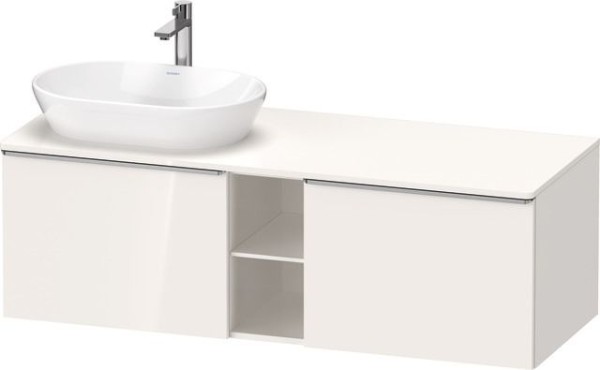 Duravit D-Neo Konsolenwaschtischunterbau wandhängend Weiß Hochglanz 1400x550x459 mm - DE4950L7022000