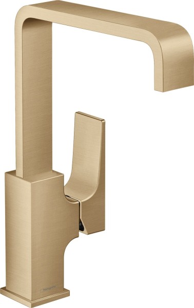 Hansgrohe Waschtischmischer 230 Metropol Brushed Bronze Schwenkauslauf mit Push-Open Ablaufg., 32511