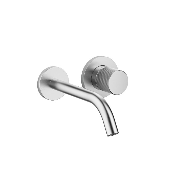 Dornbracht META PURE Waschtisch-Wand-Einhandbatterie ohne Ablaufgarnitur META 36860664 chr gebürstet