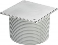 Viega Aufsatz 4922.71 in Viega Aufsatz 4922.71 in 150x150mm Edelstahl