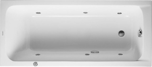 Duravit D-Code Whirlwanne Weiß 1700x750 mm - 760100000JP1000