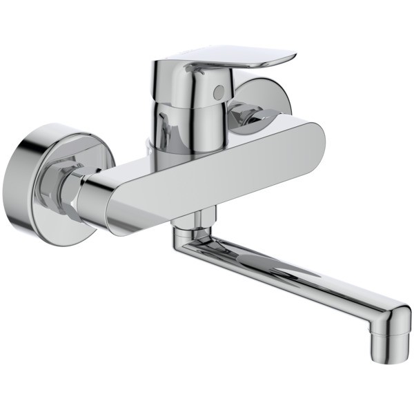 Ideal Standard Wand-WT-Armatur CERAFLEX, Ausld. 160mm, Chrom, B1717AA