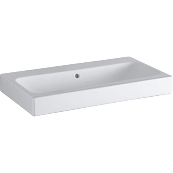 Geberit Waschtisch iCon ohne Hahnloch, B: 75 cm, T: 48,5 cm