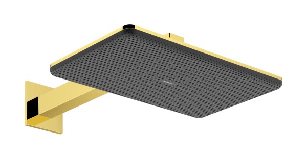 Hansgrohe Kopfbrause Raindance Alive Q 210/340 2jet mit Brausearm polished gold optic , 24550990