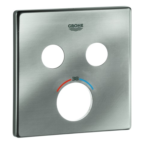 GROHE Rosette 49039 für SmartControl UP-THM mit 2 ASV supersteel, 49039DC0