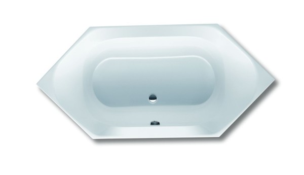 Hoesch Badewanne Spectra 6-Eck 1800x800, weiß