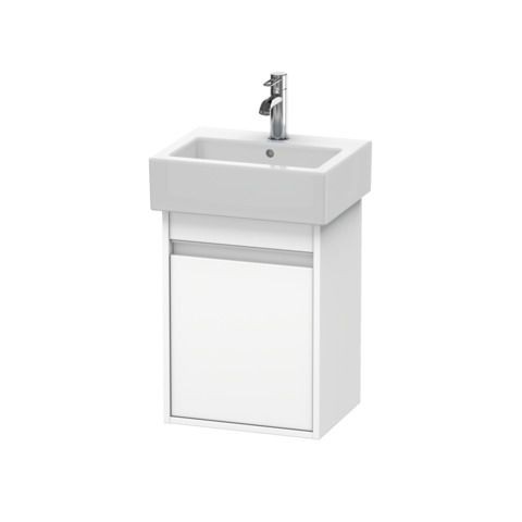 Duravit Ketho Waschtischunterbau wandhängend Weiß Matt 400x320x550 mm - KT6630R1818
