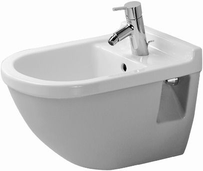 Duravit Starck 3 Wand Bidet Weiß Hochglanz 540 mm - 22301500001