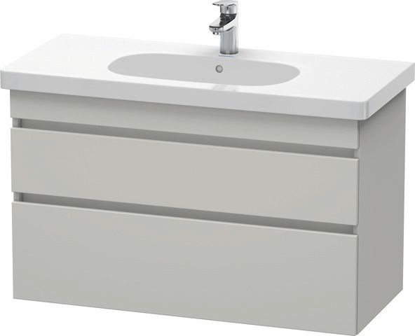 Duravit DuraStyle Waschtischunterbau wandhängend Betongrau Matt 1000x453x610 mm - DS648500707