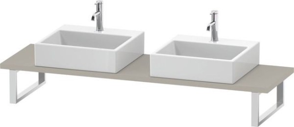 Duravit L-Cube Konsole Taupe Matt 800x480x30 mm - LC105C09191