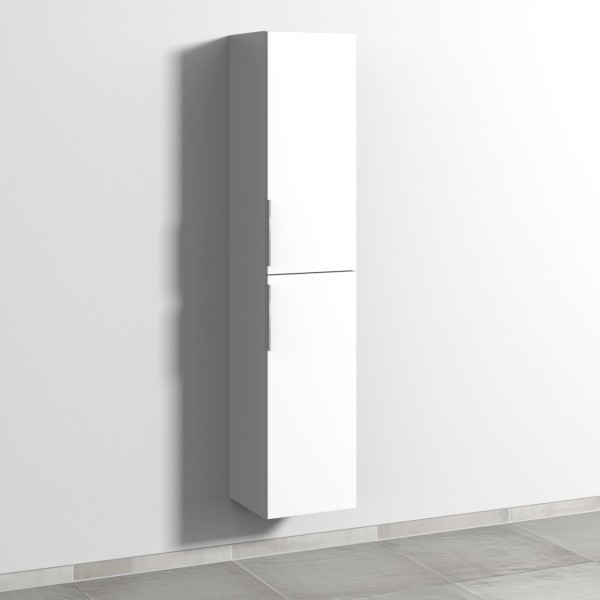 Sanipa 3way Hochschrank mit 2 Türen, Weiß-Soft