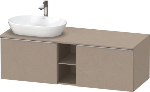 Duravit D-Neo Konsolenwaschtischunterbau wandhängend Leinen Matt 1400x550x459 mm - DE4950L70750000