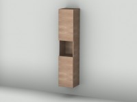 Sanipa Hochschrank rechts Sanipa Hochschrank rechts (3way) BR11512, Esche Natural-Touch, H:1700, B:350, T:345 mm