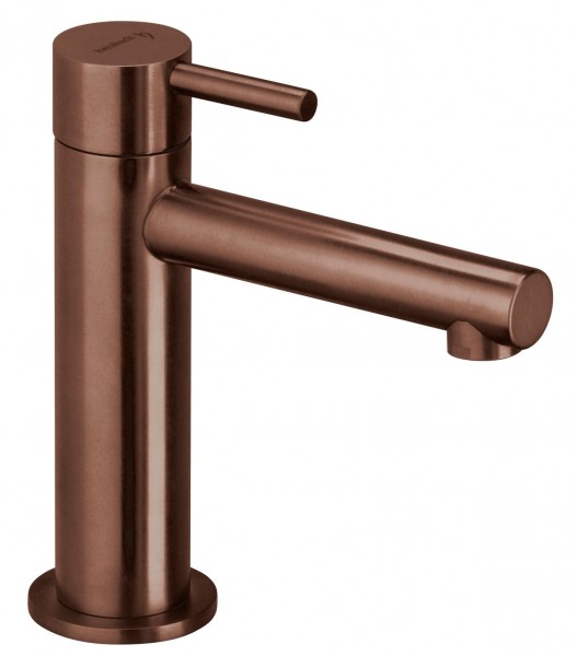 Herzbach Design iX Standventil ohne Ablauf Edelstahl Copper, 21.950860.1.39