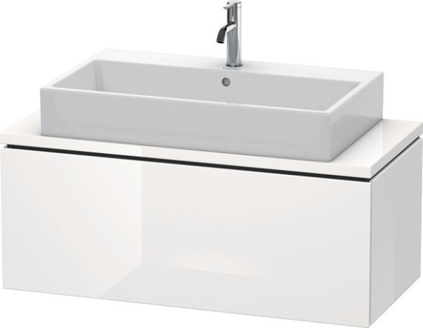 Duravit L-Cube Konsolenwaschtischunterbau wandhängend Weiß Hochglanz 1020x477x400 mm - LC580408585