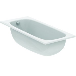 Ideal Standard Körperform-Badewanne i.life 1600x700x450mm Weiss, T475801