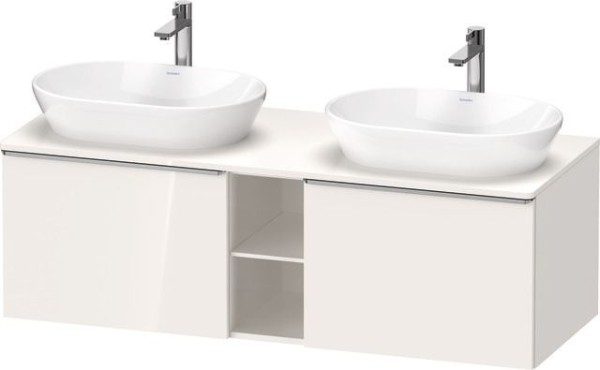 Duravit D-Neo Konsolenwaschtischunterbau wandhängend Weiß Hochglanz 1400x550x459 mm - DE4950B7022000