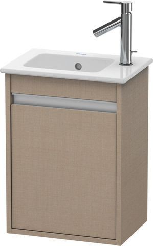Duravit Ketho Waschtischunterbau wandhängend Leinen Matt 400x285x550 mm - KT6417R7575