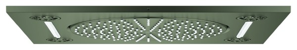 GROHE Deckenbrause Rainshower Aqua 15" 26888 3 Strahl 381x456mm satin graphite, 26888MG0