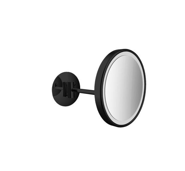 emco LED-Rasier- und Kosmetikspiegel 1-armig, 3-fach, rund, D: 200 mm,, 109413308