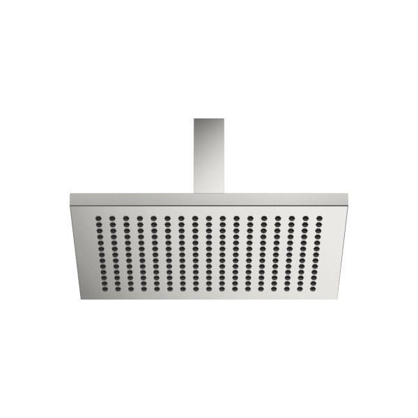 Dornbracht Regenbrause mit Deckenanbindung SERIENSPEZIFISCH 28775980 300 x 240 mm Platin gebürstet