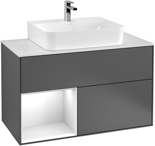 Villeroy & Boch Waschbeckenunterschrank Finion G11 1000x603x501mm m Bel FK/RE/AP: GN/HJ/1
