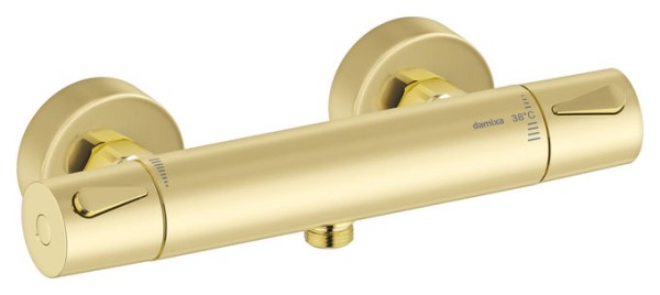 Damixa Silhouet Brausethermostat, messing poliert (PVD), 744007700