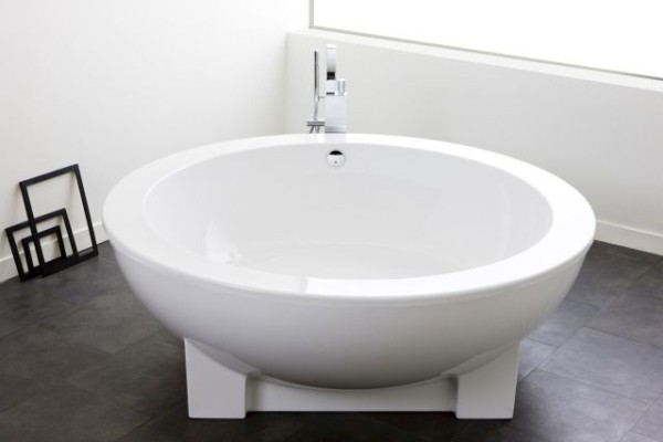 Hoesch Badewanne Dreamscape Rund 1800 mit Aussenverkleidung