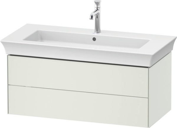Duravit White Tulip Waschtischunterbau wandhängend Weiß Seidenmatt 984x458x410 mm - WT434203636