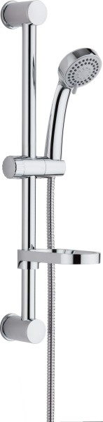Neuesbad Serie 140 3-Funktionen Duschset, Chrom