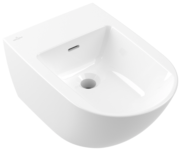 Villeroy & Boch Bidet Antao Oval wandhängend Weiss Alpin CeramicPlus