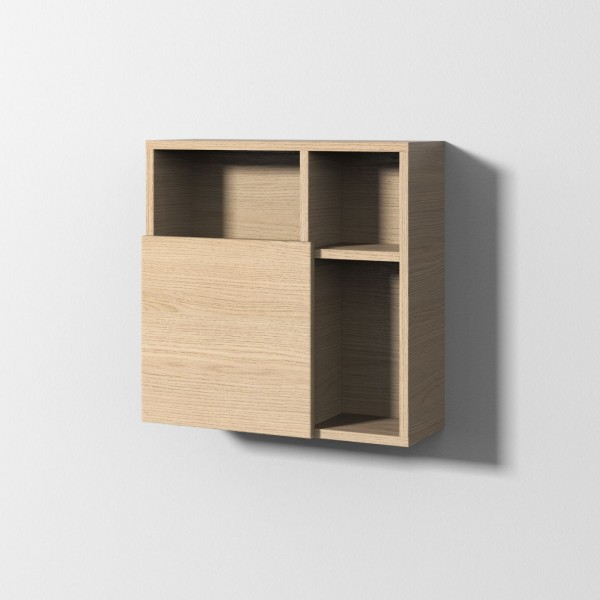 Sanipa 3way Würfelschrank, Eiche-Nordic, BR55048