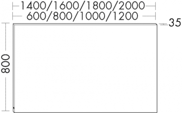 Burgbad Leuchtspiegel Sys30 PG1 Aqua 800x2000x35 Sys30 PG1 Aqua, SIFL200L320