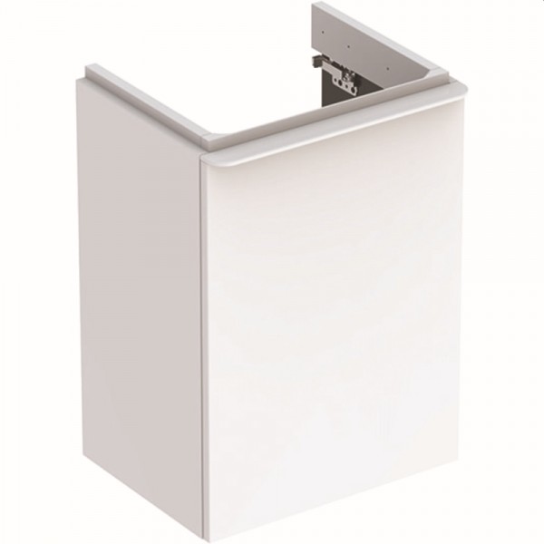 Geberit Smyle Square Unterschrank für Handwaschbecken, m. 1 Tür li 44,2x61,7x35,6cm, weiß, 500351001