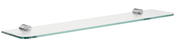 Emco rondo 2 Ablage, Kristallglas klar, 600mm, chrom, 451000160