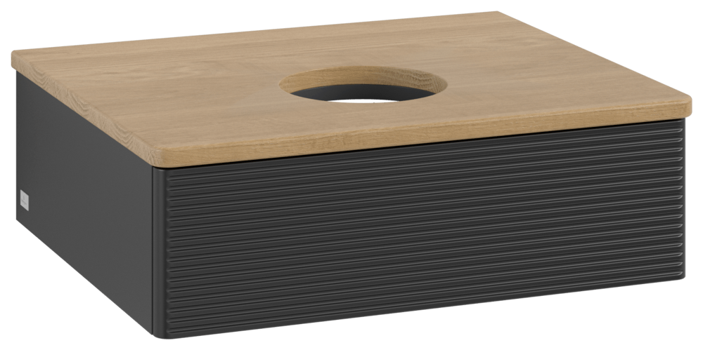 Villeroy & Boch Waschtischunterschrank Antao L07_1 600x190x500mm mit Beleuchtung mit Struktur FK/AP: L07111PD